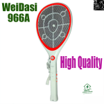 Rechargeable Weidashi 966A mosquito bat price in bd with LED light, triple-layer safety mesh & long battery life. Kill mosquitoes fast, safely anytime anywhere.